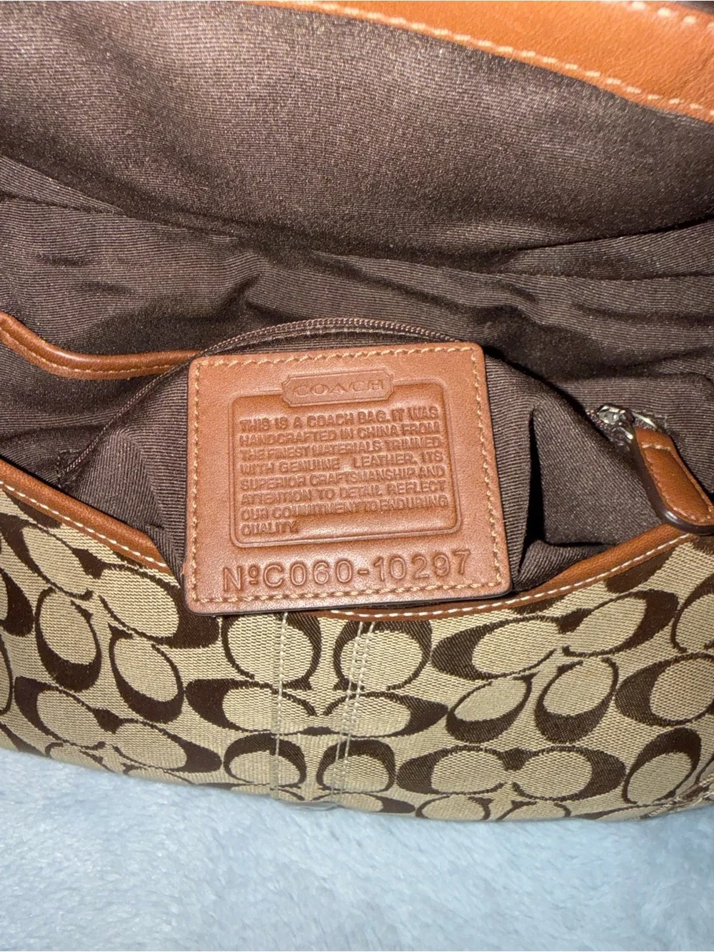Coach large tan soho (price firm)